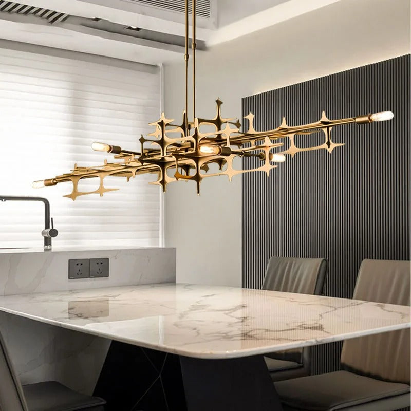 Modern Iron Chandelier