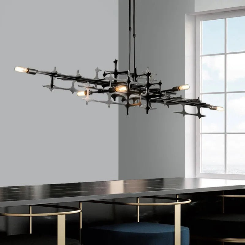 Modern Iron Chandelier