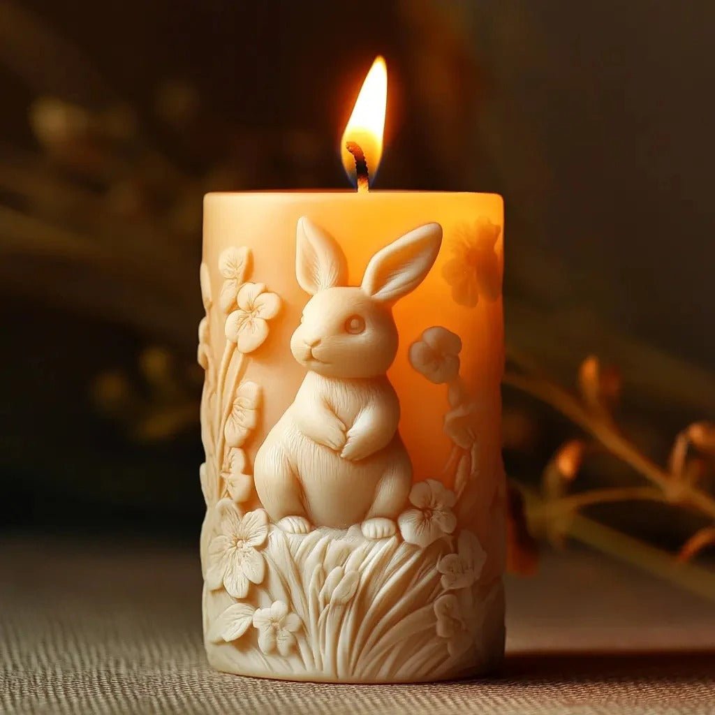 Cute Rabbit Candle Mold - Caleto