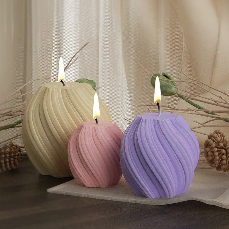 3D Rotating Candle Holder - Caleto
