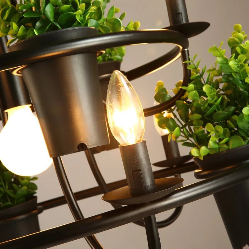 Modern Plant Chandelier - Caleto