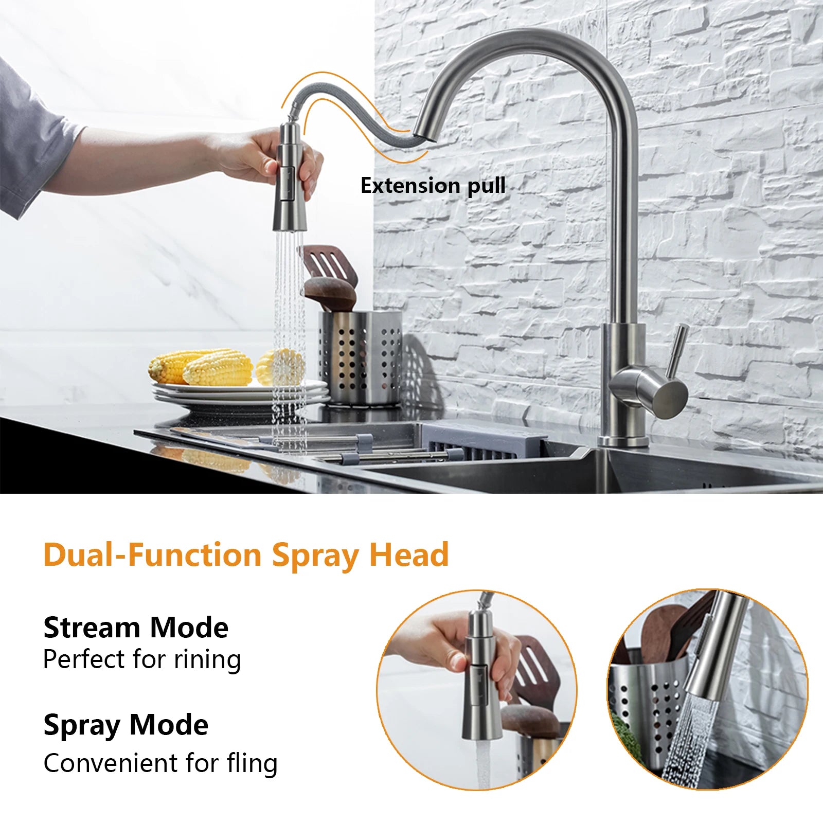 Smart Kitchen Faucet - Caleto