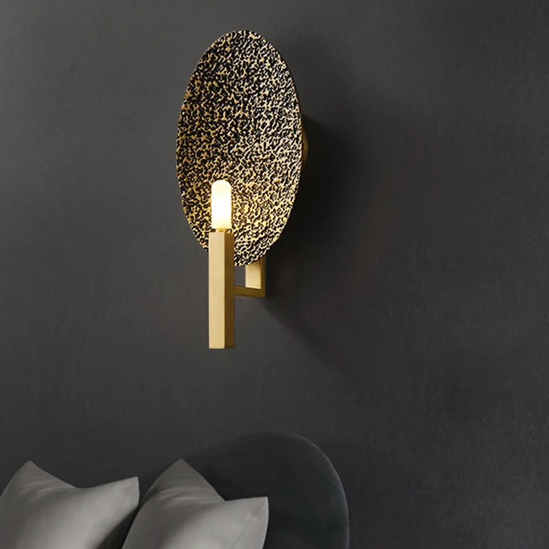 Modern Copper Wall Lamp - Caleto