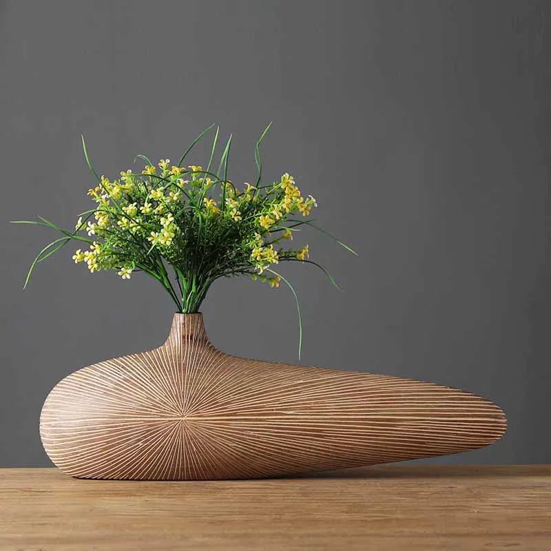 Modern Resin Vase - Caleto