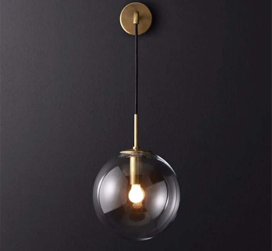 Nordic Glass Wall Lamp - Caleto