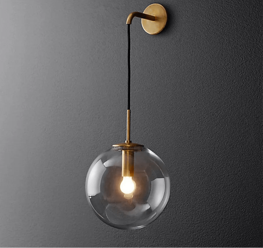 Nordic Glass Wall Lamp - Caleto