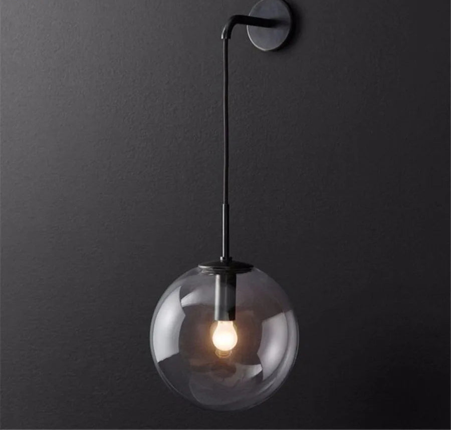 Nordic Glass Wall Lamp - Caleto