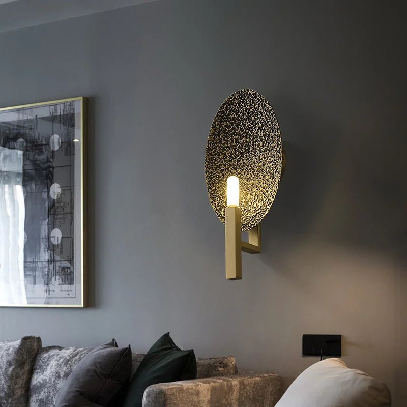 Modern Copper Wall Lamp - Caleto