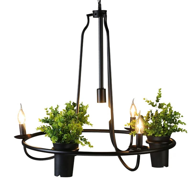 Modern Plant Chandelier - Caleto