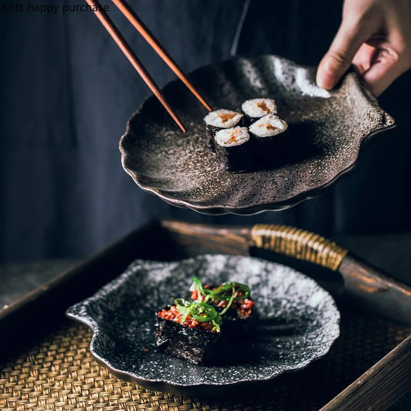 Irregular Shell Dinner Plate - Caleto