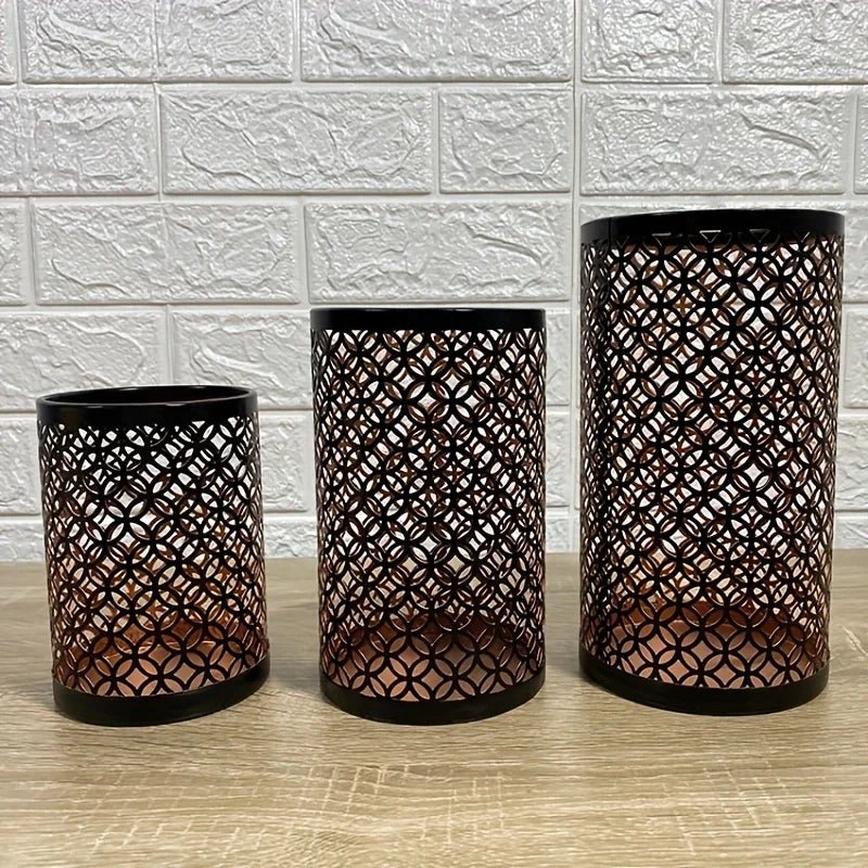 Nordic Iron Candle Holders - Caleto