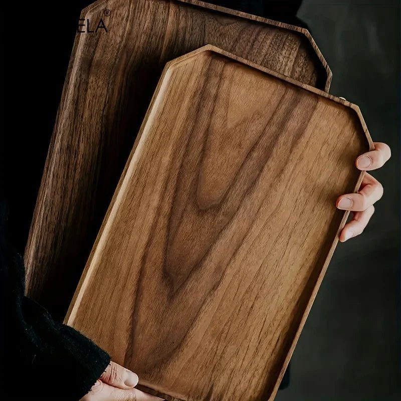 Wooden Octagon Serving Tray - Caleto