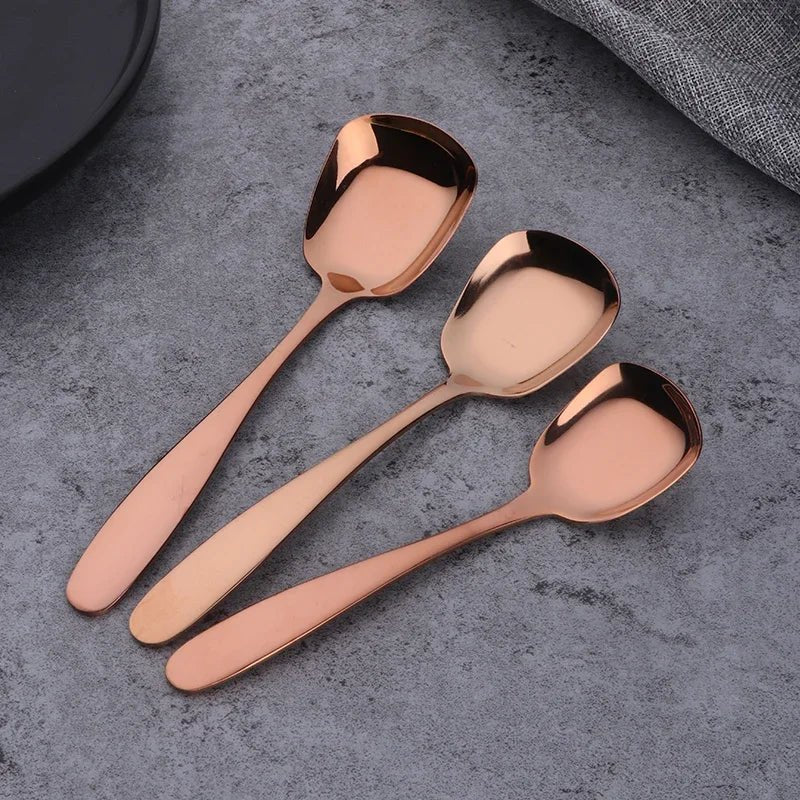 Stainless Steel Colorful Spoons - Caleto