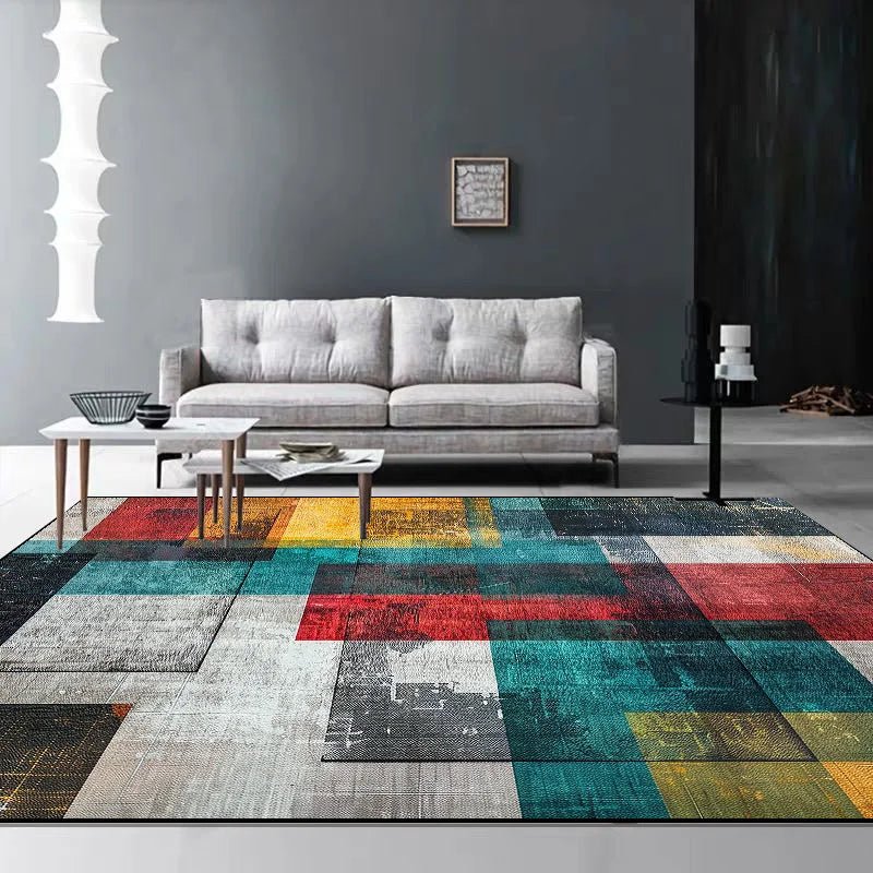 Nordic Geometric Carpet - Caleto
