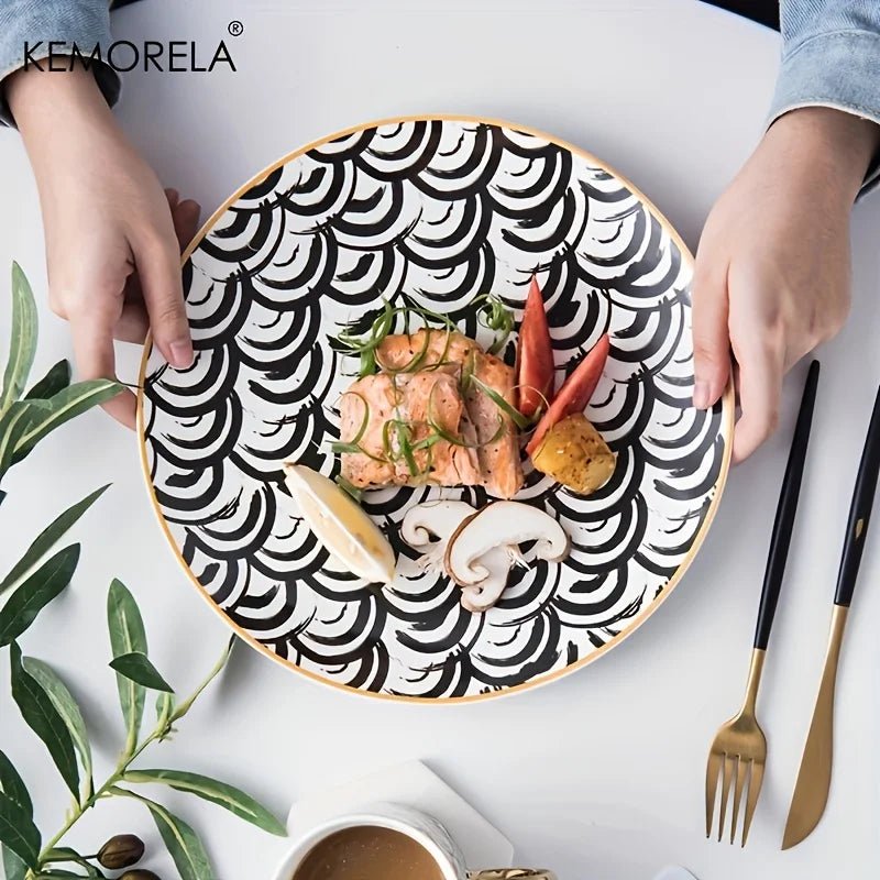 Geometric Dinner Plate - Caleto