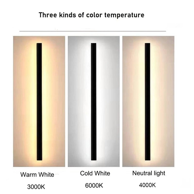 Modern LED Outdoor Wall Light - Caleto
