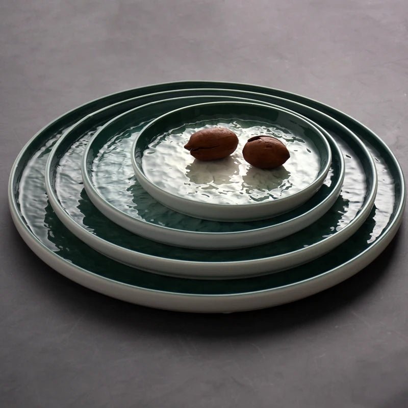 Nordic Gradient Emerald Plate - Caleto