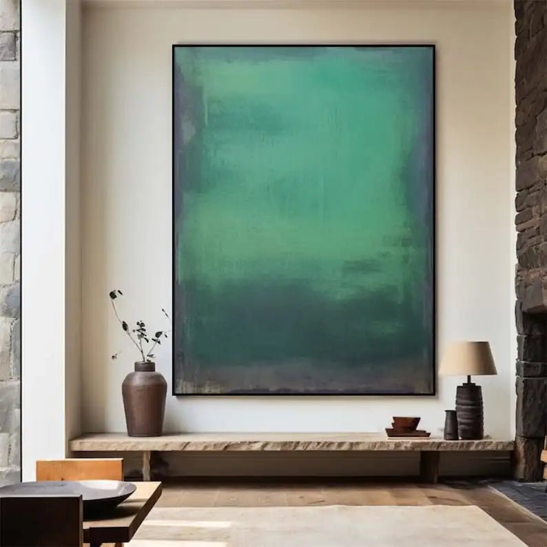 Brown Abstract Textured Art - Caleto