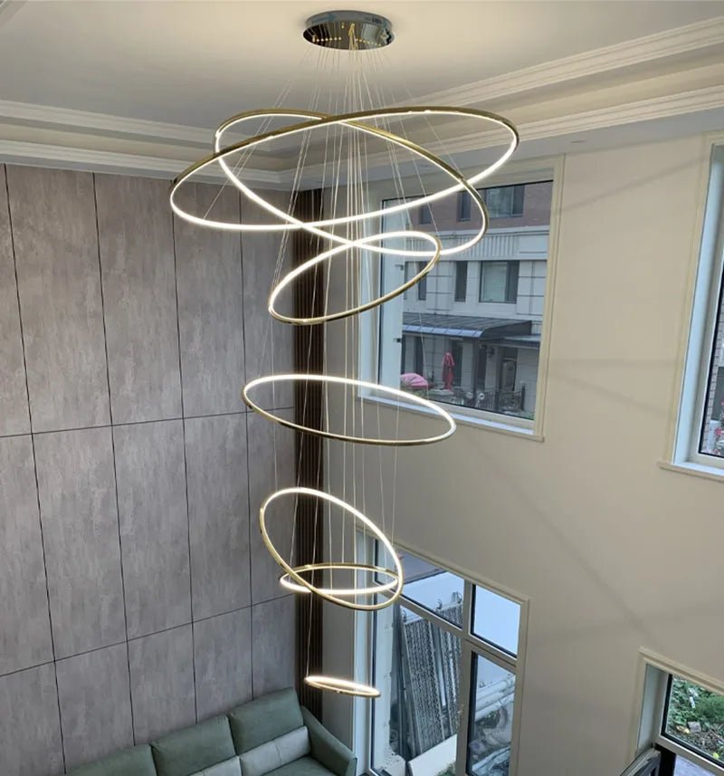 Modern Ring Chandelier - Caleto