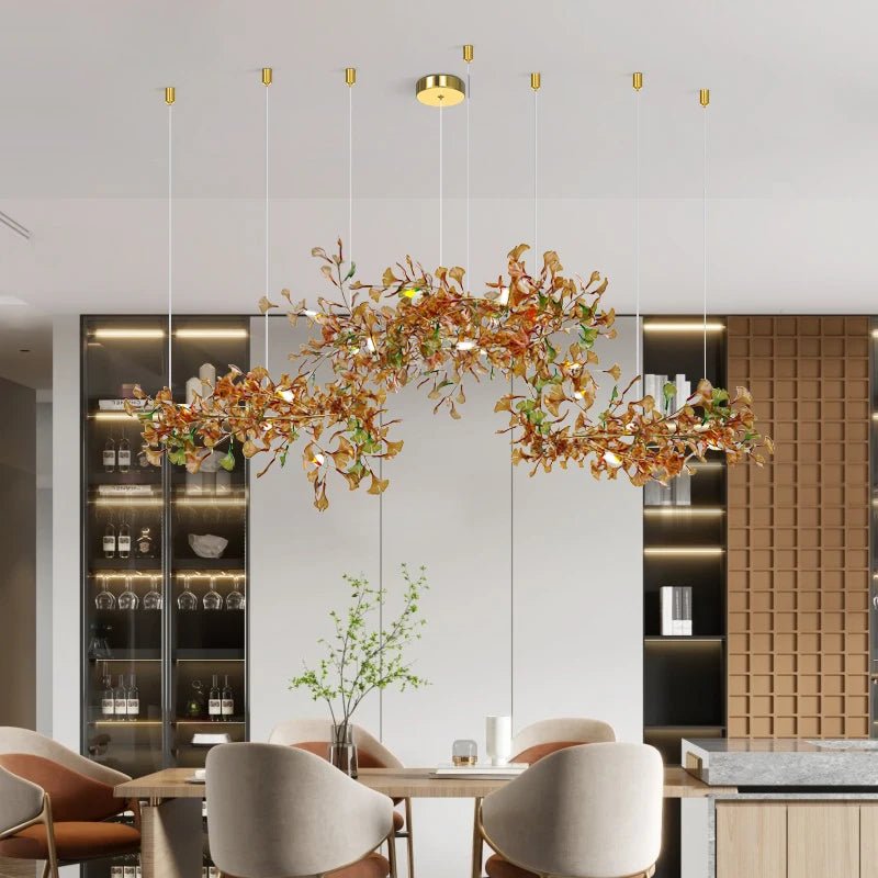 Modern Gingko Chandelier - Caleto