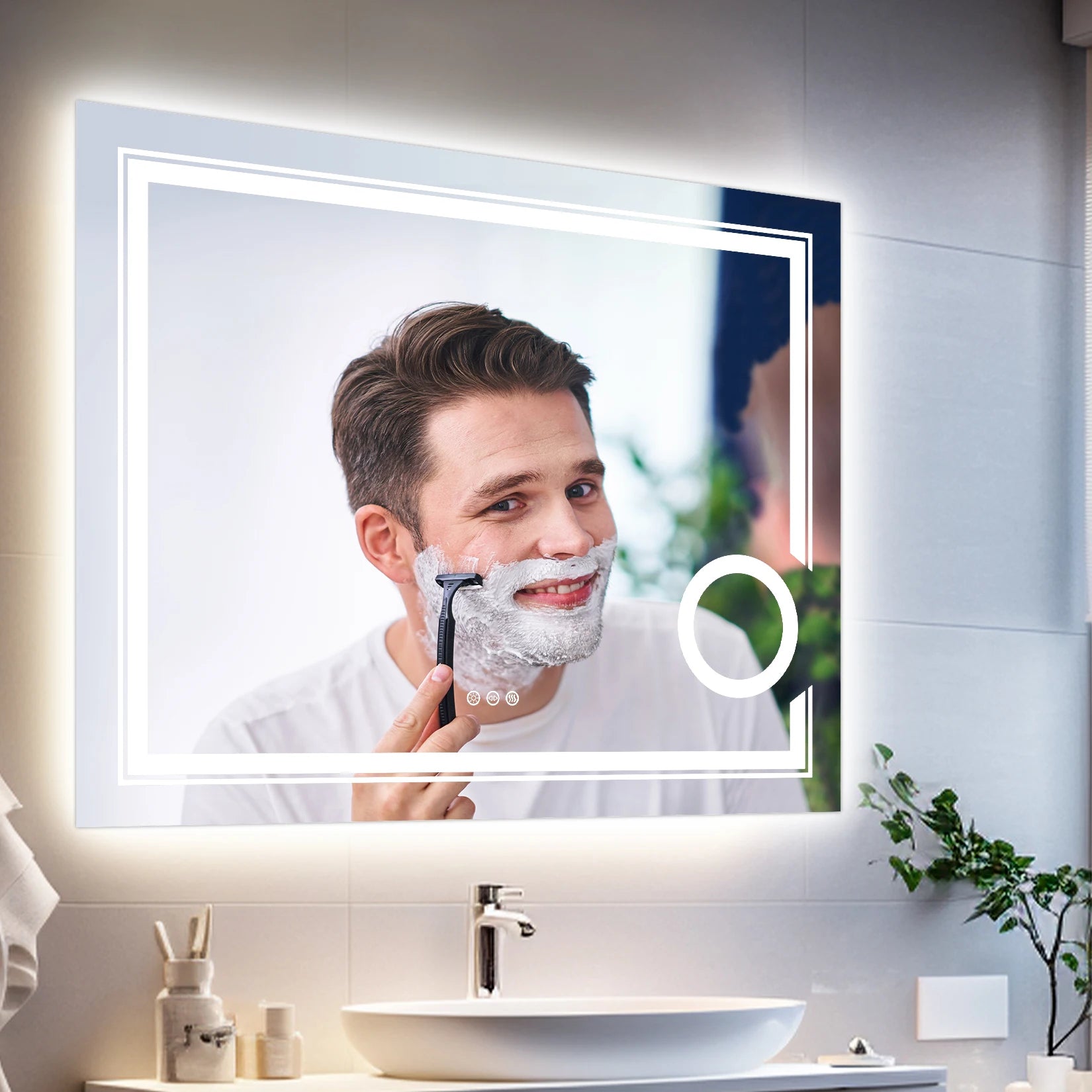 LUVODI GlowView LED Mirror - Caleto