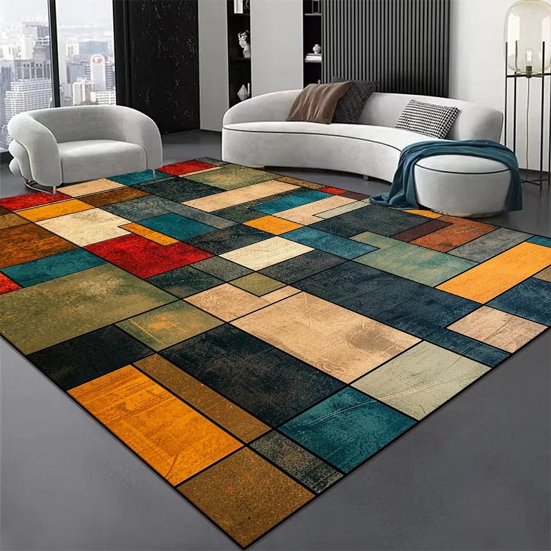 Nordic Geometric Carpet - Caleto