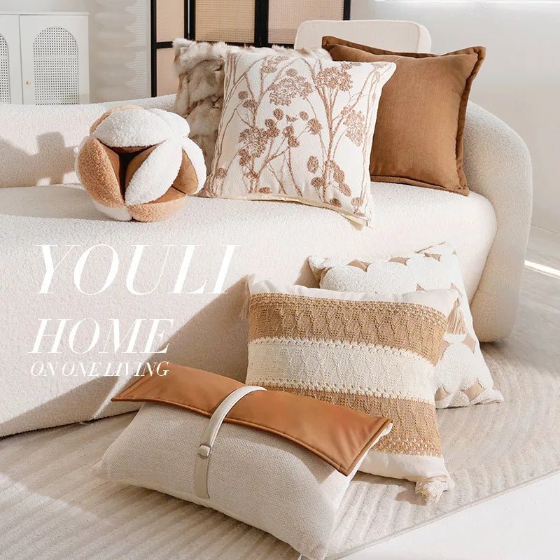 French Throw Pillow Cover - Caleto