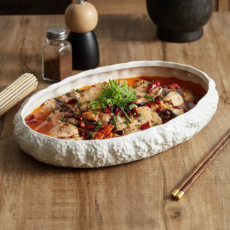 Rock Texture Plate - Caleto