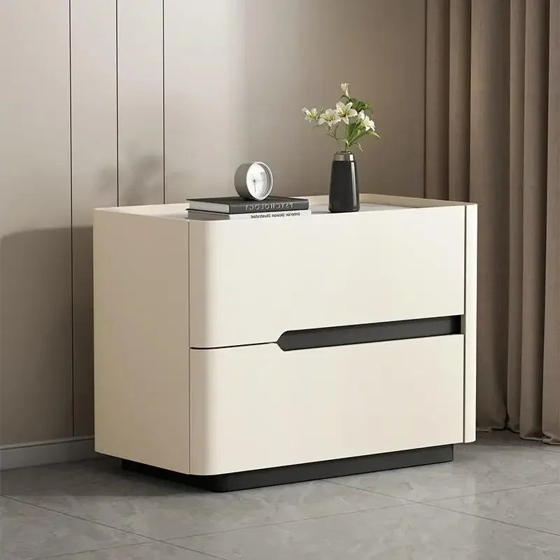 Modern Solid Wood Nightstand