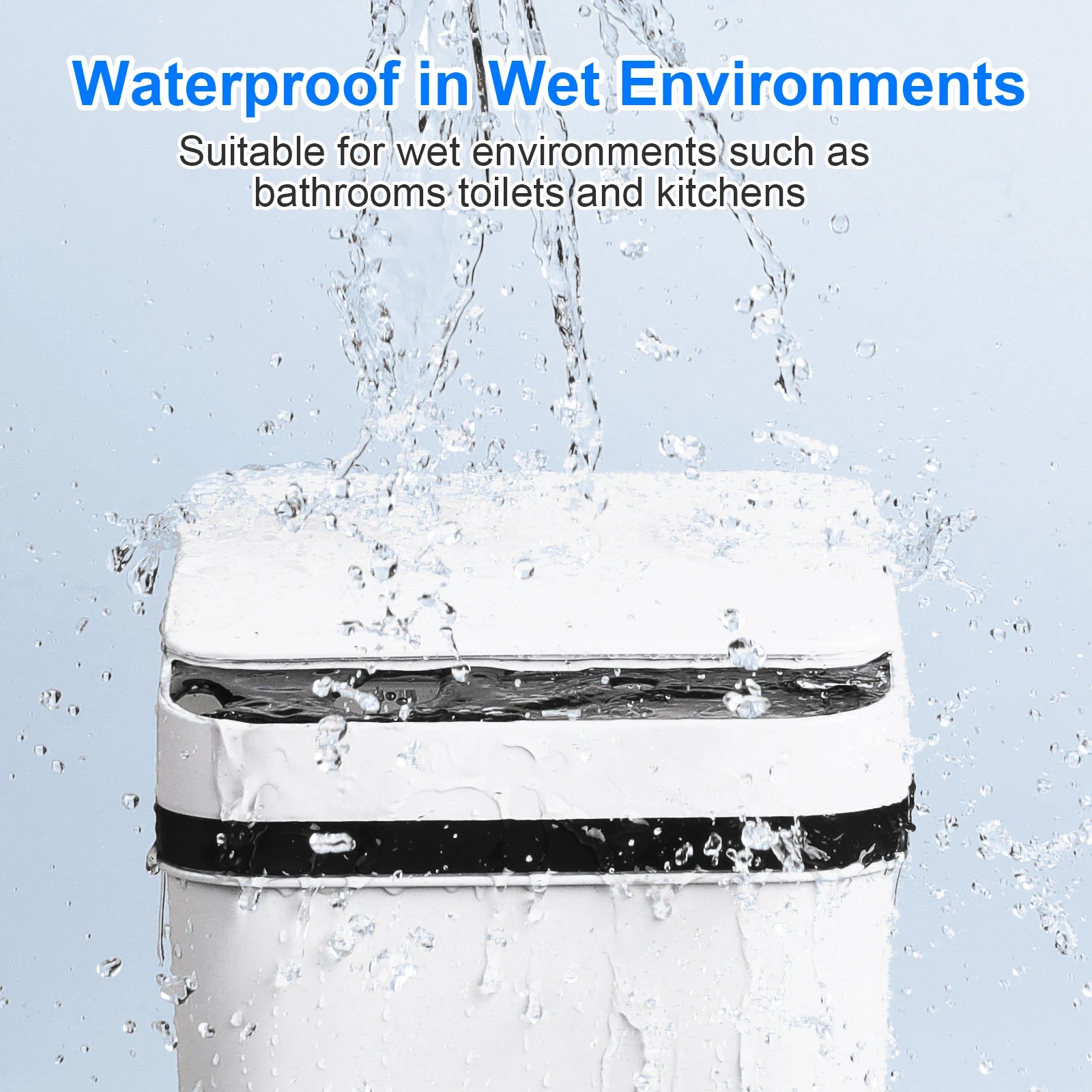 Touchless Bathroom & kitchen Trash Can - Caleto