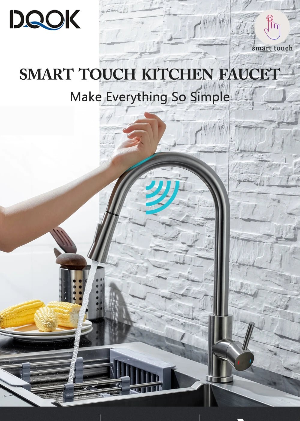 Smart Kitchen Faucet - Caleto