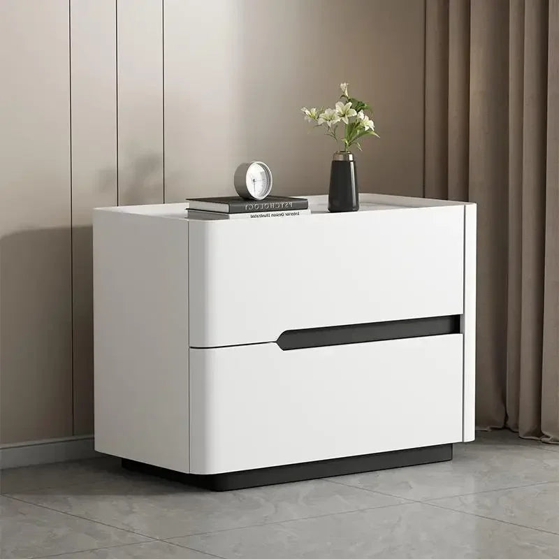 Modern Solid Wood Nightstand