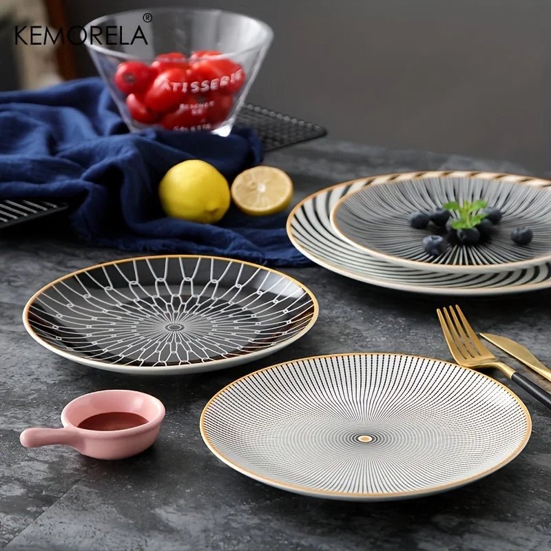 Geometric Dinner Plate - Caleto