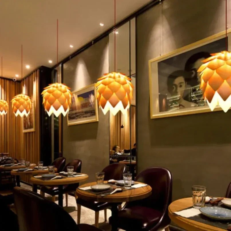 Nordic Wooden Pendant Light - Caleto