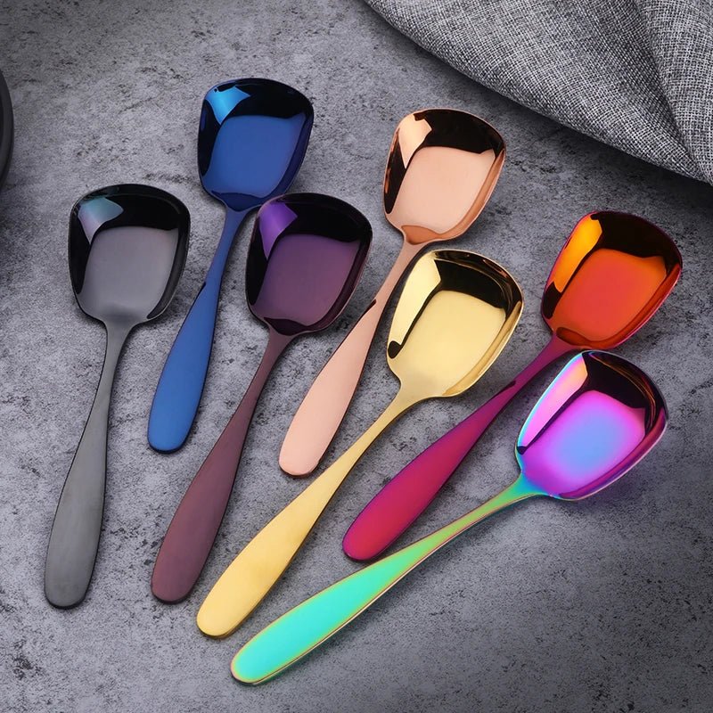 Stainless Steel Colorful Spoons - Caleto