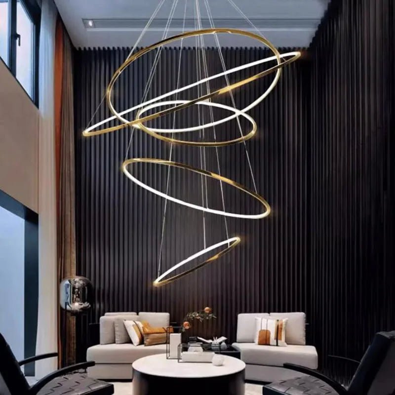 Modern Ring Chandelier - Caleto