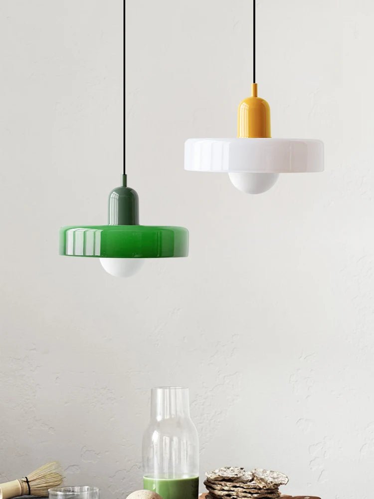 Nordic Retro Glass Chandelier - Caleto