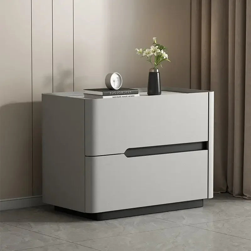 Modern Solid Wood Nightstand