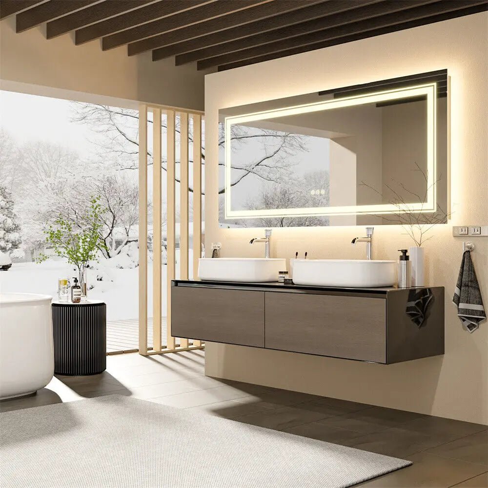 Bathroom Lighted LED Mirror - Caleto