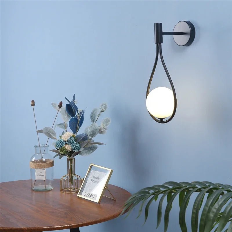 Luxury Glass Wall Sconce - Caleto