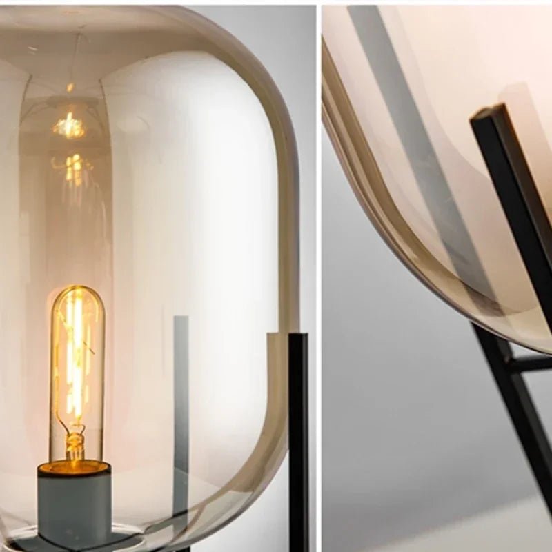 Nordic Glass Floor Lamp - Caleto