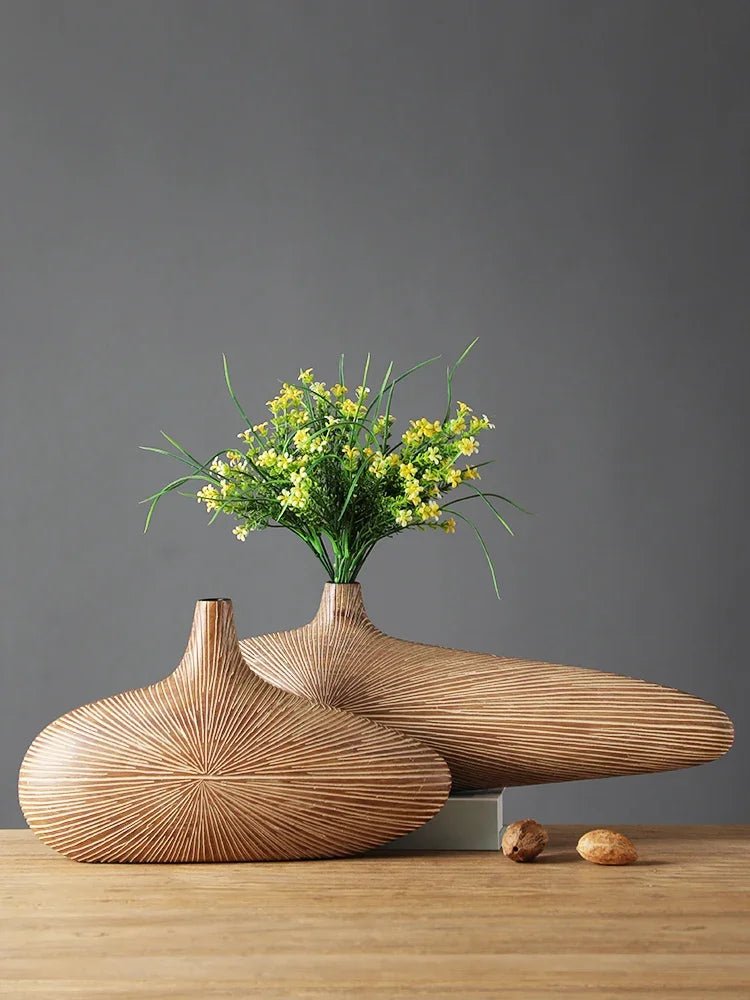 Modern Resin Vase - Caleto
