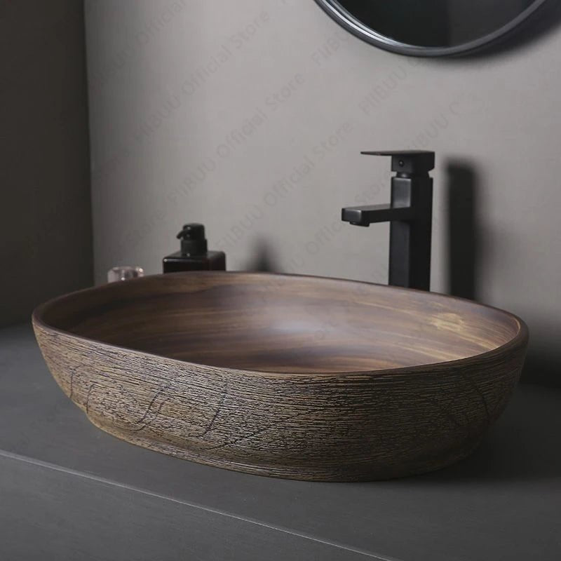 Modern Oval Sink - Caleto