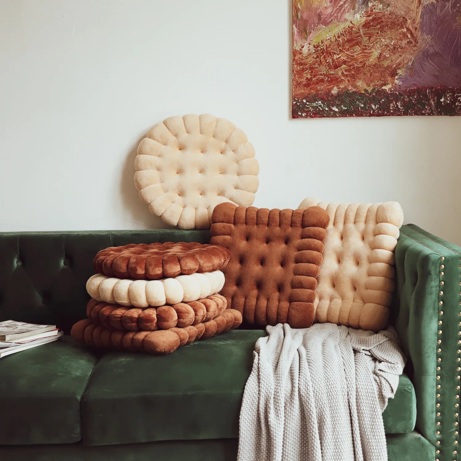 Soft Cookie Cushion - Caleto