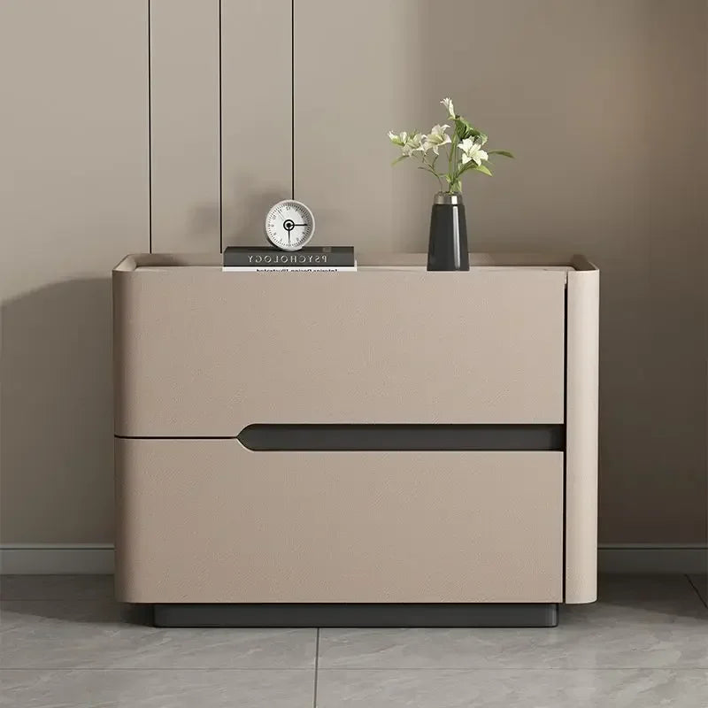 Modern Solid Wood Nightstand
