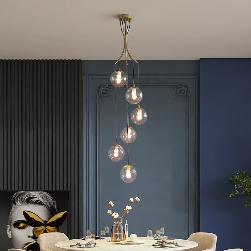 Glass Chandelier - Caleto