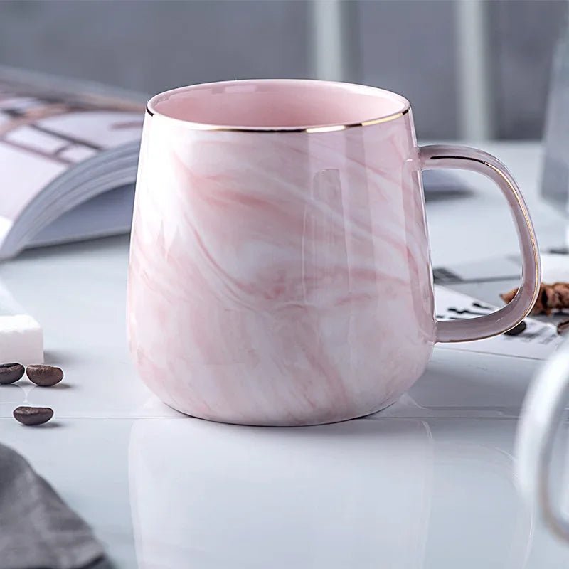 Nordic Marbled Ceramic Mug - Caleto