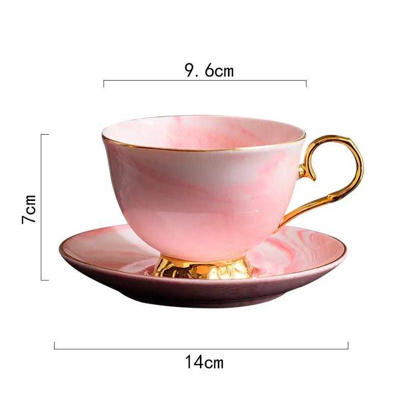 Nordic Marble Ceramic Cup - Caleto