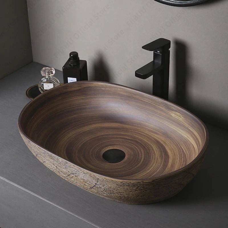 Modern Oval Sink - Caleto