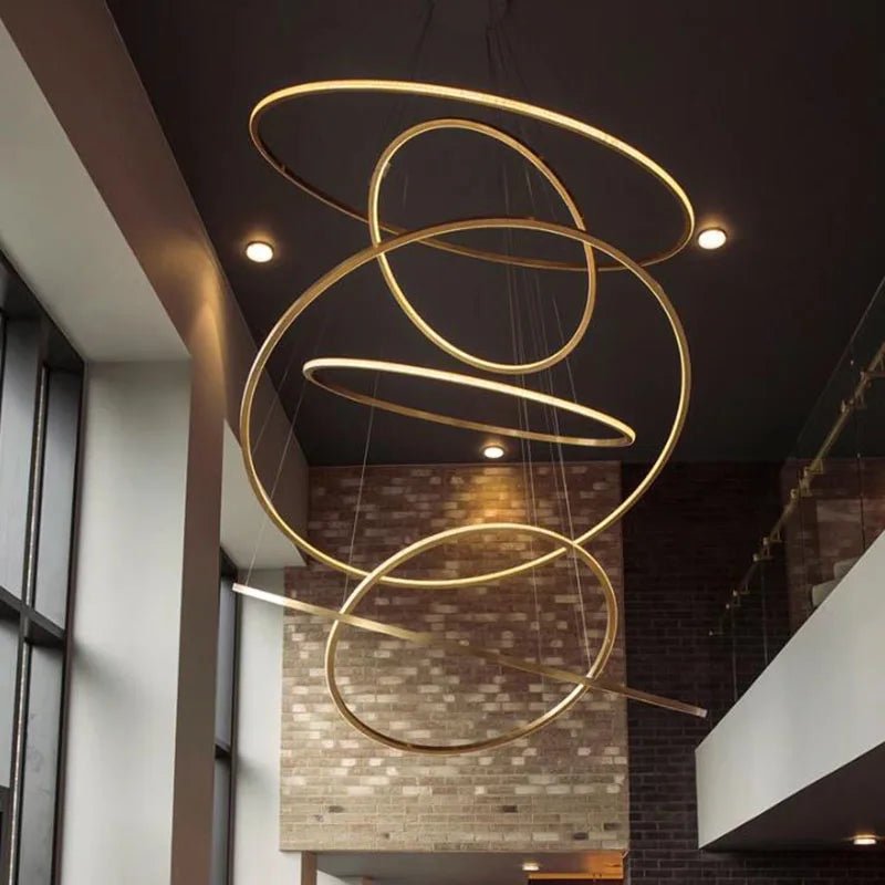 Modern Ring Chandelier - Caleto